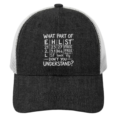 What Part Don T You Understand Cool Hats Women's Breathable