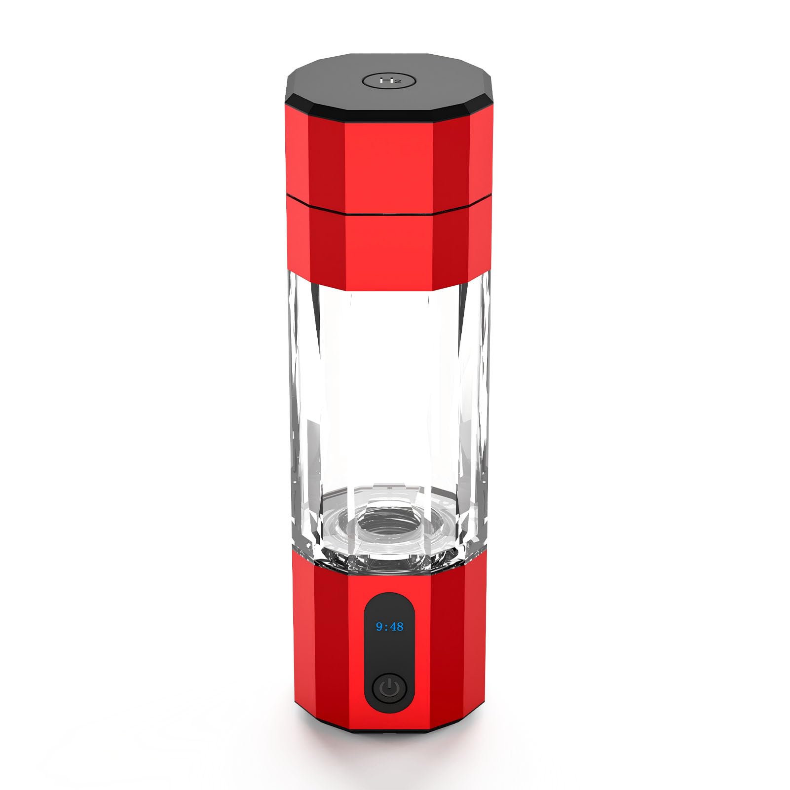Generador de Agua de hidrógeno en Botella de 208 ml, máquina portátil de Agua de hidrógeno con ionizador de tecnología PEM, Alta concentración de 6000 a 8000 ppb