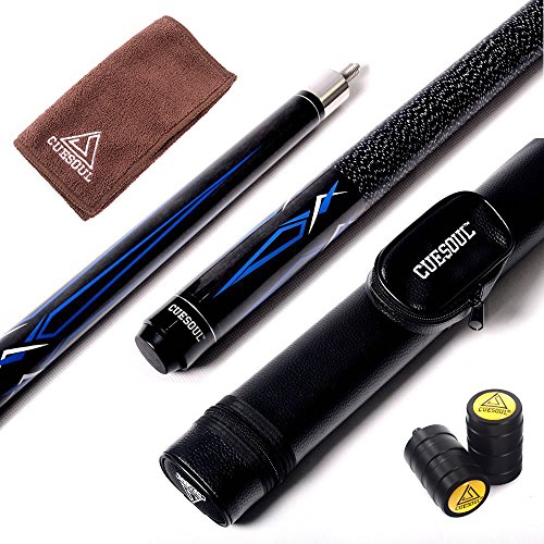 CUESOUL 58 Inch 19oz20oz Maple Billiard Stick Pool Cue Set 11.5mm13mm Tip[Weight Adjustable] product thumbnail 14