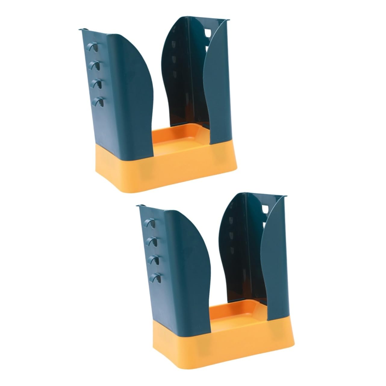 PRETYZOOM 2stücke Verstellbarer Müllbeutelhalter Für Küche Und Bad Praktischer Abfallbehälter Mit Offenem Design Zur Aufbewahrung Von Müllsäcken