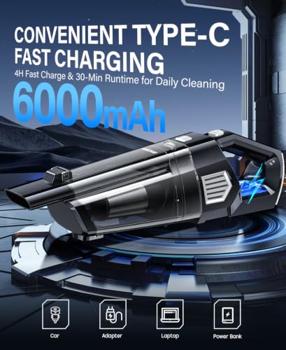 Image of Gxzsk Handheld Vacuum Cordless, Hand Held Car Vacuum, Hand Vacuum
