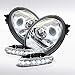 Volkswagen Beetle Halo Projector Headlights+Led Driving Fog Lamps