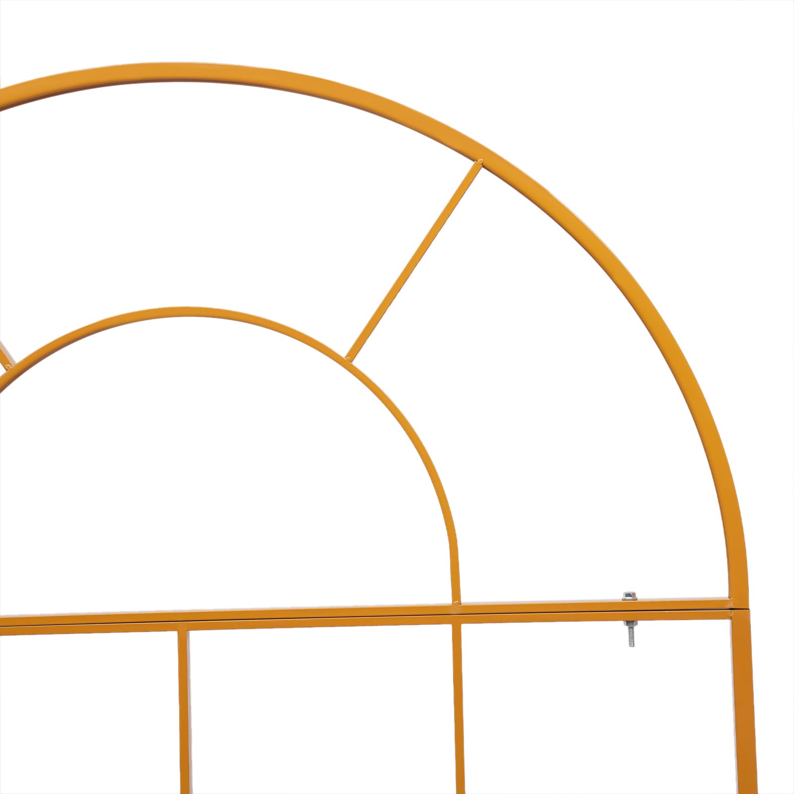 WooDerson 120X200cm Gold Hochzeitsbogen, Ballonbogen Aus Metall, Rosenbogen Für Hochzeit Geburtstag Gartendekoration Usw