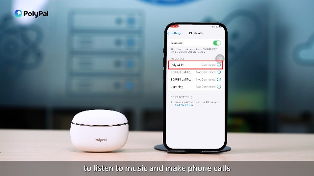 Polypal P1 AI Translation Earbuds,Translator Device for Live