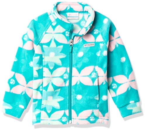 Columbia Infant/Toddler Benton Springs II Printed Fleece Jacket, Tropic Water Nostalgia Floral, X-Small