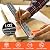 12” Woodworking Square Ruler - Preciva Right Angle Ruler Carpenter Square Layout Tool, Features Stainless Steel Blade, Retractable Ledge, 1/16” and 1/32” Notch Spacing and Multi-Angle Scribe Mark