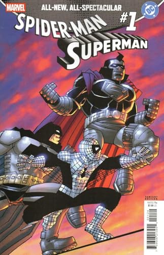 Marvel/DC: Spider-Man/Superman #1P Marvel | Comic Book 1:50 Variant Frank Miller