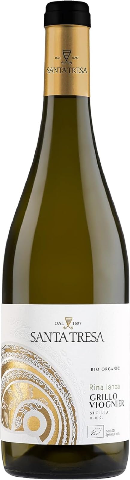 Santa Tresa Organic Rina Ianca Grillo Viognier, 75 cl
