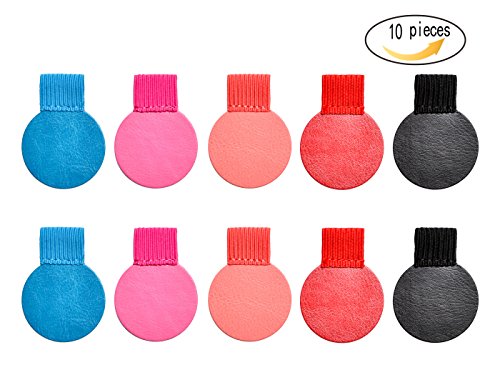 Pen Loop Holder Adhesive con Elastic Band para Notebook, Planner, Journals, Clipboards 10 PCS