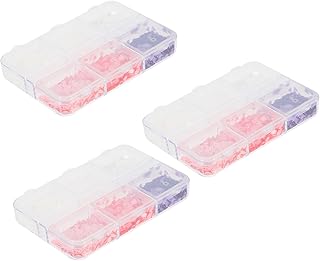 HONMEET 3 Caixas De Lantejoulas Para Decoração De Unhas Lantejoulas Para Arte Em Unhas Pó Para Arte Em Unhas Confete Brilhante Lantejoulas Para Olhos Caneta De Cera Adesivos De