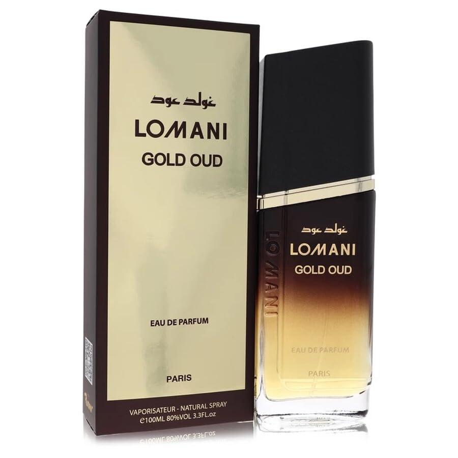 Lomani Mens Gold Oud Eau De Parfum Spray 100ml Long Lasting Luxury Oud Fragrance for Men Woody Oriental Scent Strong Masculine Perfume for Daily Wear and Special Occasions-image-11