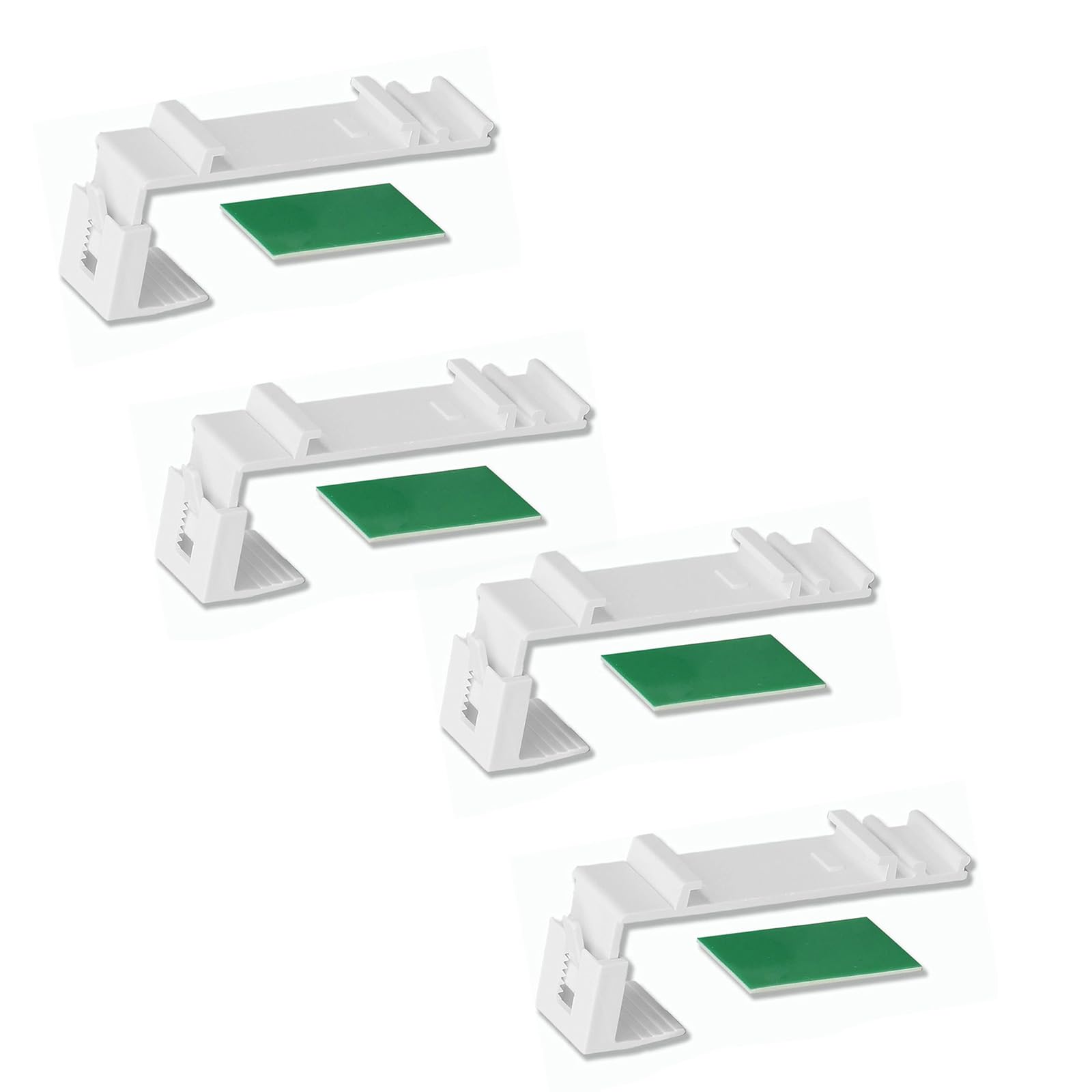 Elnwnnkc Roller Blind Brackets Accessories Roller Curtain Replacement Part Window Shade Adjustable Lengthen Clamp Holder Carriers Curtain Hanging Brackets
