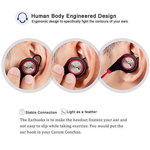 Cuffie wireless bluetooth 4.1, cuffie sportive