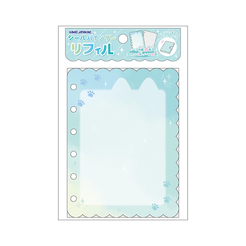 ムガル（KAIWAREME）　シール　バインダー　自作シール　未開封品 受注終了】自作シールバインダー「弁財如天貼紙帳」【24年2月