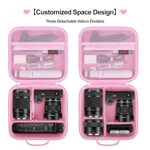 Image of Elonbo Case for Sony ZV-E10 / ZVE10 II /Alpha 6700 / A6400 / A6100 / A7 Camera