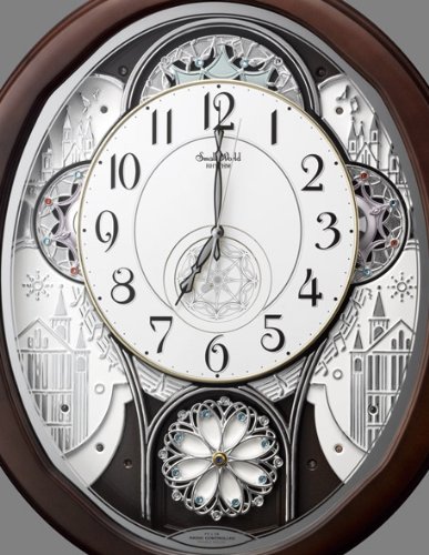 Amazon.co.jp: Small World 電波からくり時計 スモールワールドノエルW