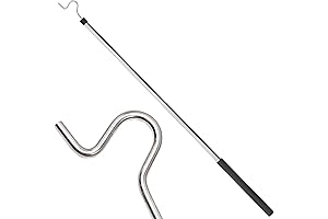 50" Extendable Clothes Hook Pole