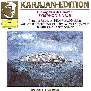 Symphony 9 " Choral " [Audio CD] Beethoven; Janowitz; Karajan and Bpo