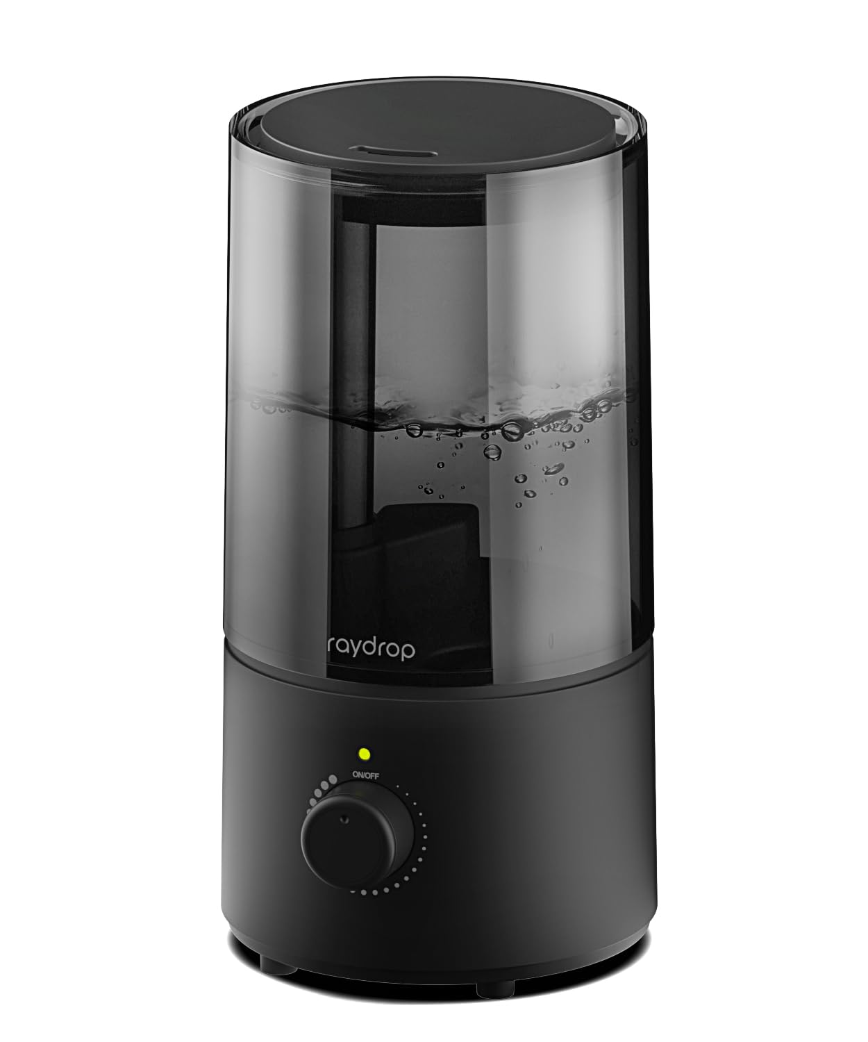 Humidificador para dormitorio, humidificador de niebla fría, humidificador ultrasónico, humidificador silencioso, 1,0 l, ahorra espacio, sin filtro, apagado automático, 110 V