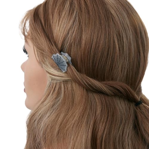 1PCフェスティバルバットカボチャのスパイダーを持つ子供向けのハロウィーンヘアクリップセーフアクリルヘアピンパーティーコスチュームエッセンシャルハロウィーンテーマヘアアクセサリー