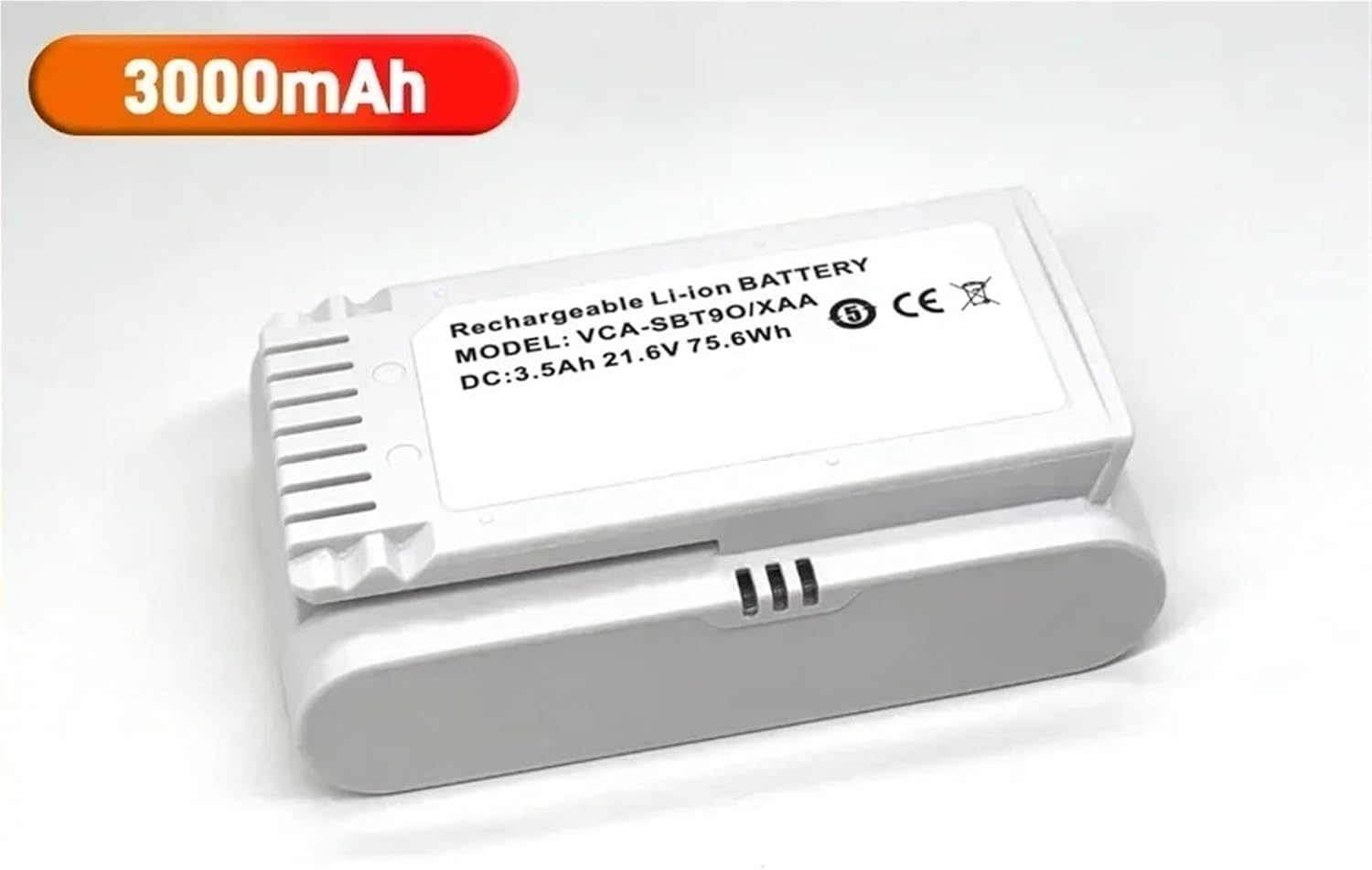 21.6V Vacuum Cleaner Replacement Battery，Compatible For Samsung，Jet 70 VCA-SBT90E VS15T7032P4(2600mAh 1pcs)