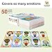 Emotion Cards for Kids (100 Cards) – Feelings & Emotions Flash Cards for Emotional Learning, Coping Skills & Social Skills, Ideal for Parents, Teachers, Therapy, Preschool & Elementary
