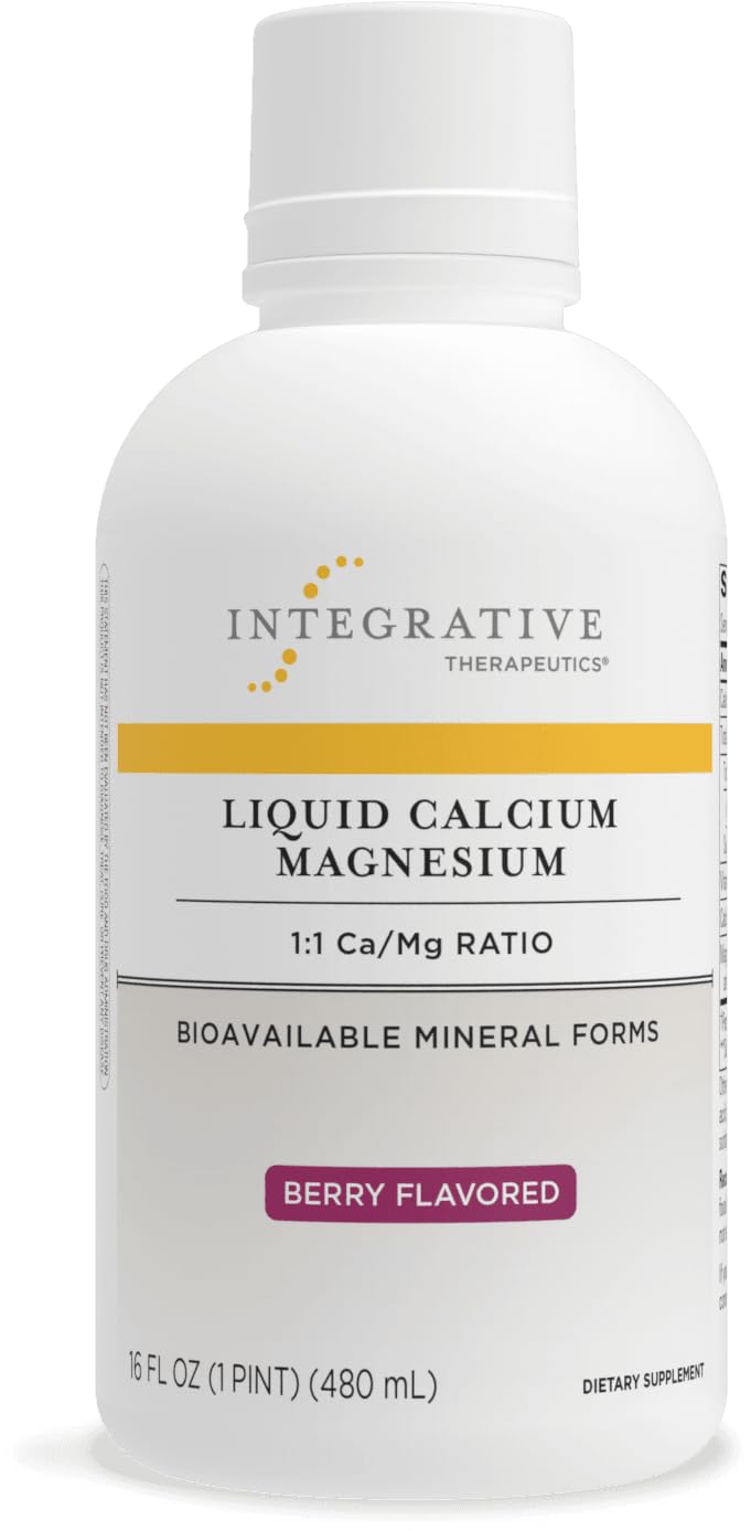 Vitamins & Minerals Liquid Calcium Magnesium (1:1) Dairy Free | Gluten Free