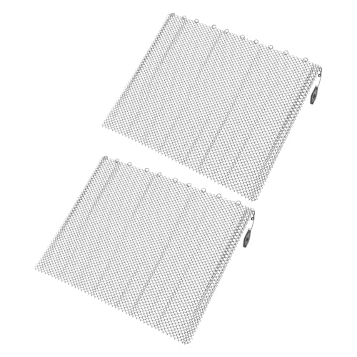 La Mejor comparativa de Plancha chimenea los diez mejores. 37 SEWOART 2 Piezas Pantallas De Malla De Chimenea Cortina Aire Libre Pantallas De Chimenea Planas Panel Cortinas Aire Libre Accesorios Aire Libre Accesorio De Chimenea Planchar