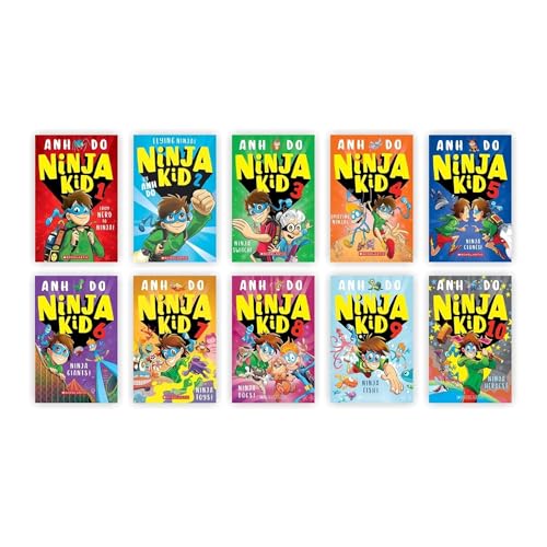 Ninja Kid Books 1-10 by Anh Do