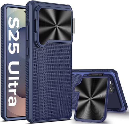 Funda para Samsung Galaxy S25 Ultra con protección de cámara y trasera híbrida antigolpes
