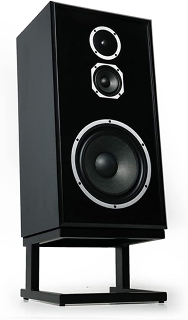 KLH Model Five – 3-Way 10” Acoustic Suspension Floorstanding Speaker (Nordic Noir, Each)