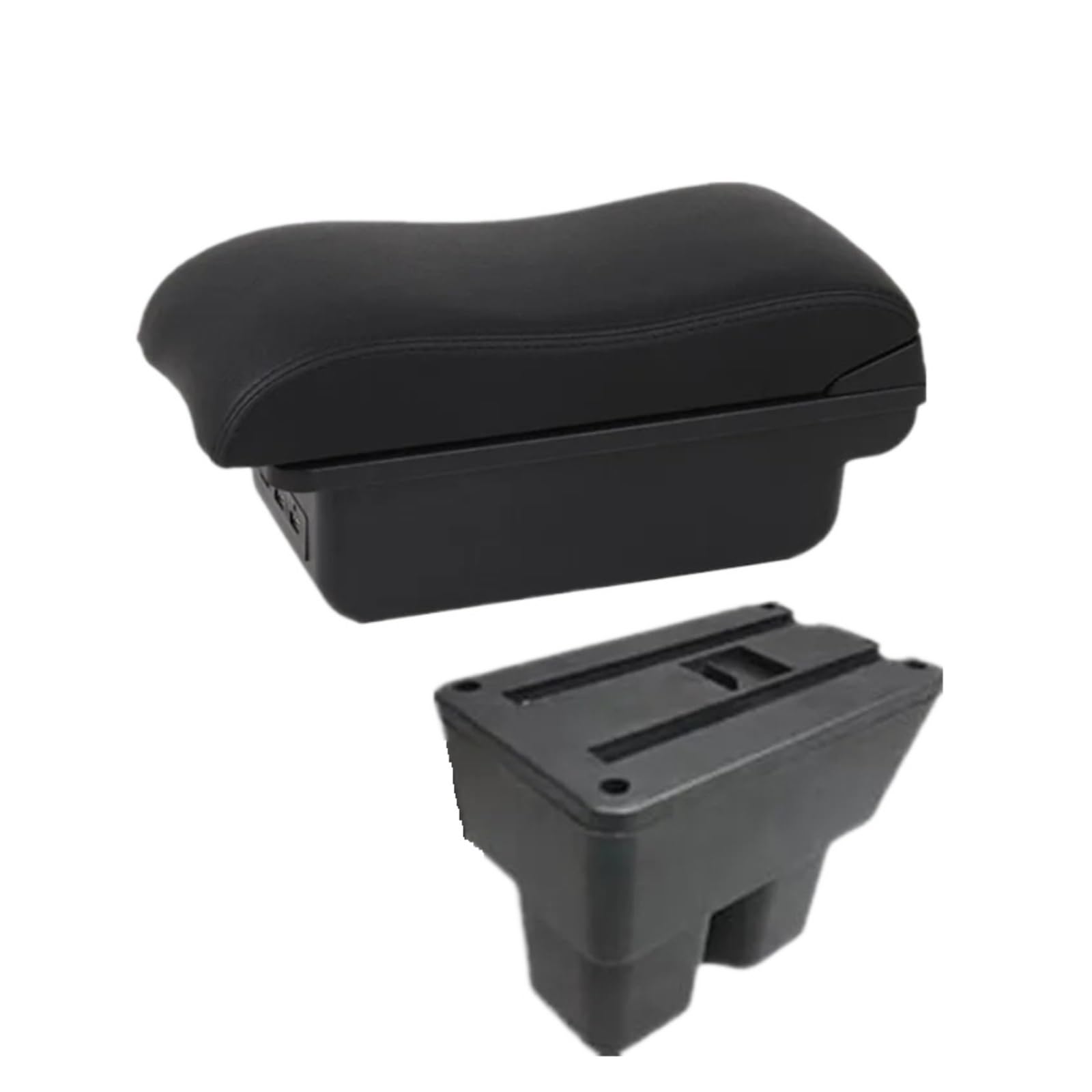 UMDJJU For Suzuki For Jimny 2019-2025 Car Armrest Box Storage Dedicated Retrofit Interior Accessorie Car Centre Console Armrest Box(B2 Black line 3USB)