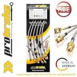  Stahlflex Bremsleitung Satz für Mercedes-Benz A-Klasse A 200 CDI W169 (2004/09-2012/06)