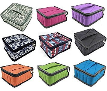 Hytek Gear Essential Oil Carrying Case Holds 30 Bottles (5ml-15ml), Black