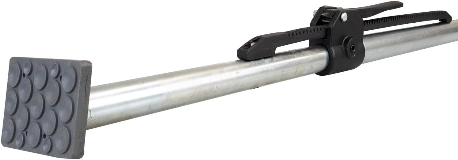 US Cargo Control Adjustable Load Lock Bar for Semi Trailers, 88.98" to 103.94", Use Load Bars for Semi Trailers, Box Trucks, and Enclosed Vans - Ratcheting Cargo Bar with Non-Slip Pads