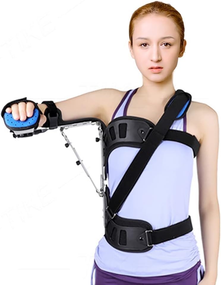 FoRes Shoulder Joint Fixation Brace Adult Shoulder Abduction Fixation Brace Shoulder and Elbow Joints Can Rotate and Flex