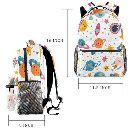 Sac à dos d'école Campus multicolore avec imprimé dessin animé - 2