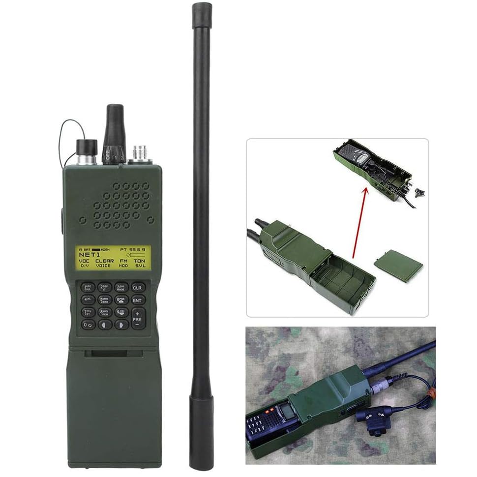 PRC 152 Dummy Radio Airsoft No Function prc-152 Dummy Airsoft Radio Model 1:1 (Official Green Version Z020)