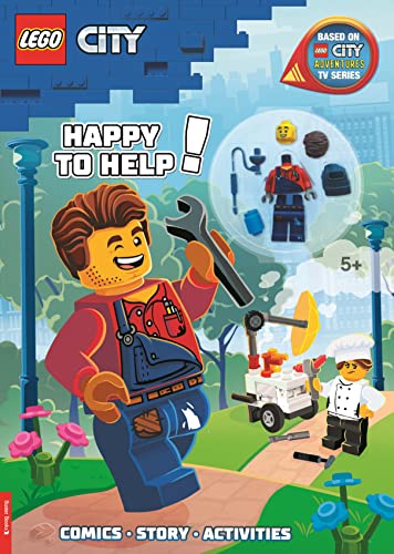 LEGO (R) City: Happy to Help! Activity Book (with Harl Hubbs minifigure): Special Magical Powers