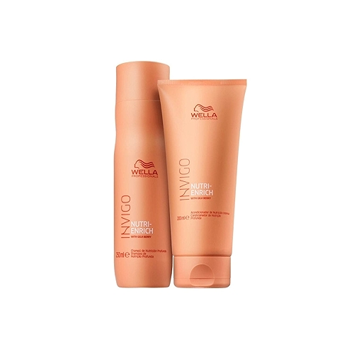 Kit Shampoo e Condicionador Wella Invigo Nutri-Enrich Pequeno