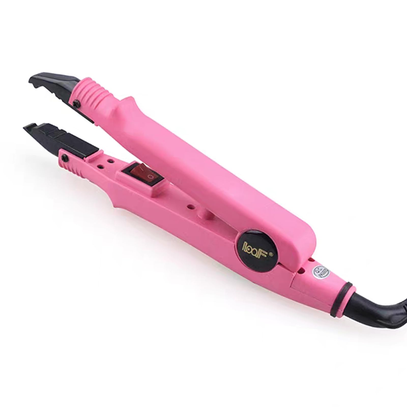 UMIWE Haarterminationswerkzeuge, Professionelles Keratin Haarterminations Eisen Fusion Heißverbindungs Werkzeug für Salon Zuhause, Geeignet für Alle Haarterminationen(Rosa, Konst. Temperatur)