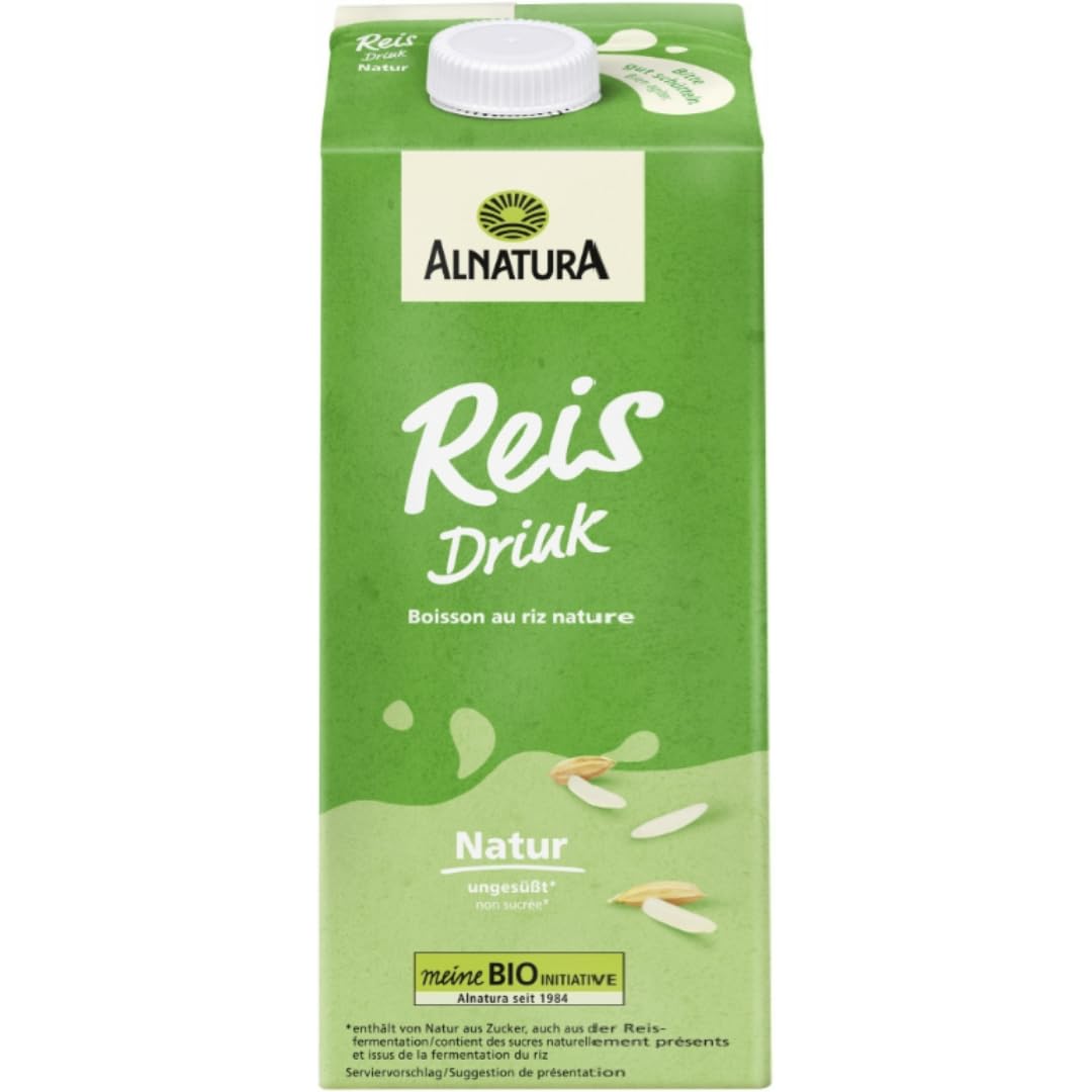 Alnatura Reis Drink ungesüßt 1000 milliliter x 5 Stück