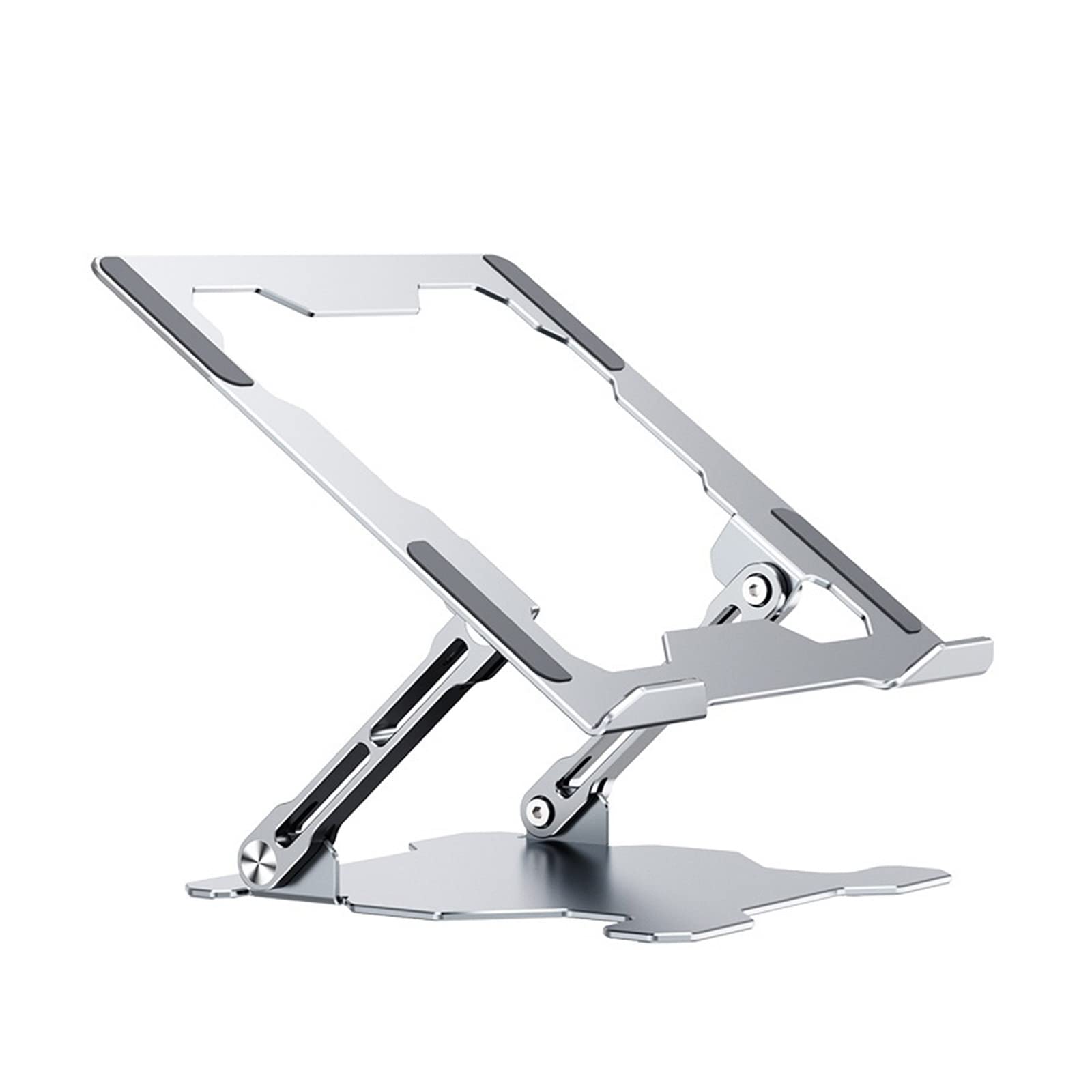 Klappbarer Laptop-Ständer aus Aluminium, ergonomisch, leicht und stabil, Wärmeableitung, für Laptops mit einer Größe von 25,4 - 43,9 cm (10 - 17,3 Zoll)