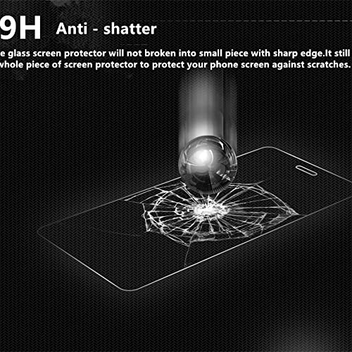 (2 Pack) for Ulefone Armor 15 Tempered Glass Protective for Ulefone Armor 15 5.45 inch Screen Protector Smart Phone Cover Film (Transparent)