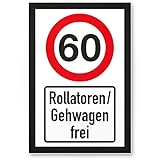 BESSER ALS EINE GEBURTSTAGSKARTE: Mit einer Größe von 30x20cm eignet sich das Kunstoffschild ideal als Glückwunschkarte zum unterschreiben. Überrasche das Geburtstagskind zur runden Geburstagsfeier / Geburtstagsparty mit diesem Scherzartikel