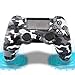 Manette pour PS-4 sans Fil Gamepad pour PS-4/ PS-4 Slim/PS-4 Pro Console avec Double Vibration Moteur, Six-Axis Sensor, Pavé Tactile Prise Audio, S4