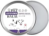 Pet Lavender Balm for Dogs & Cats Made in USA – Soothes Dry, Cracked Paws & Noses – Natural Paw & Nose Moisturizer with Healing Ingredients – Organic Dog Paw Pad Protector for Extreme Weather