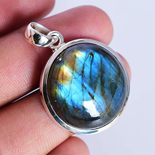 Pendentif en argent sterling 925 labradorite, le cadeau idéal pour elle - 5