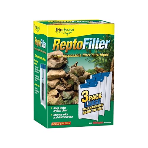 Image of Tetra Large ReptoFilter Filter Cartridges (3 Count, Pack of 48)