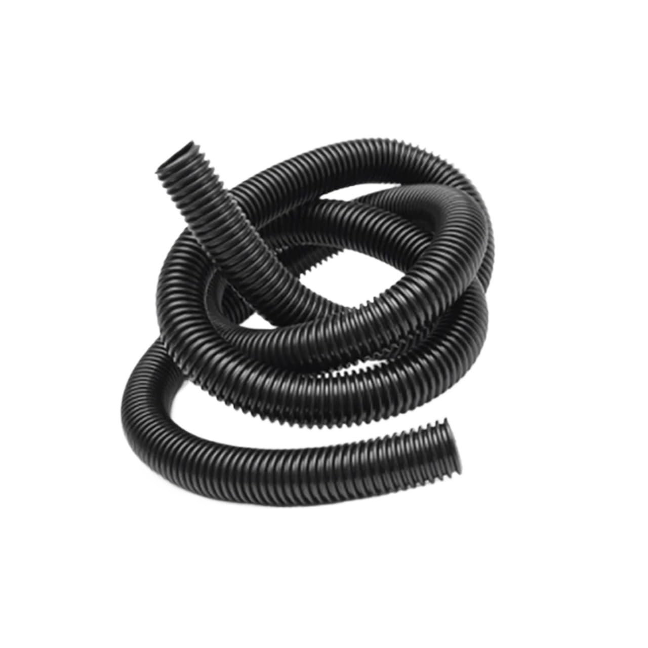 Tubo flessibile for aspirapolvere Diametro interno 32/38/40/50 mm Filettatura Tubo flessibile Soffietto Connettore Ciclone for tubo di aspirazione for aspirapolvere(5m Black Hose(38mm))